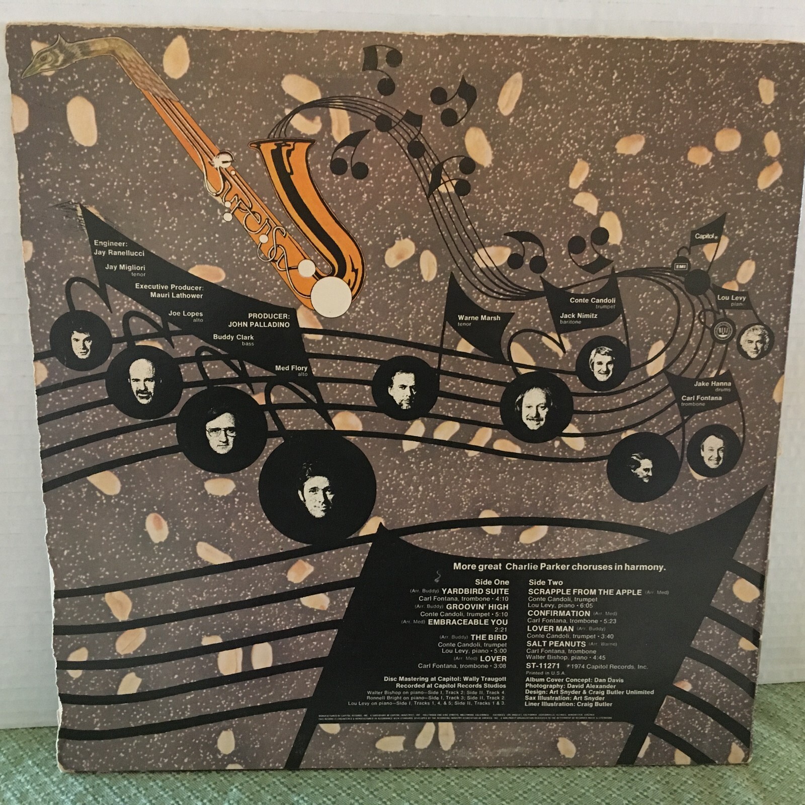 SUPERSAX LP SALT PEANUTS