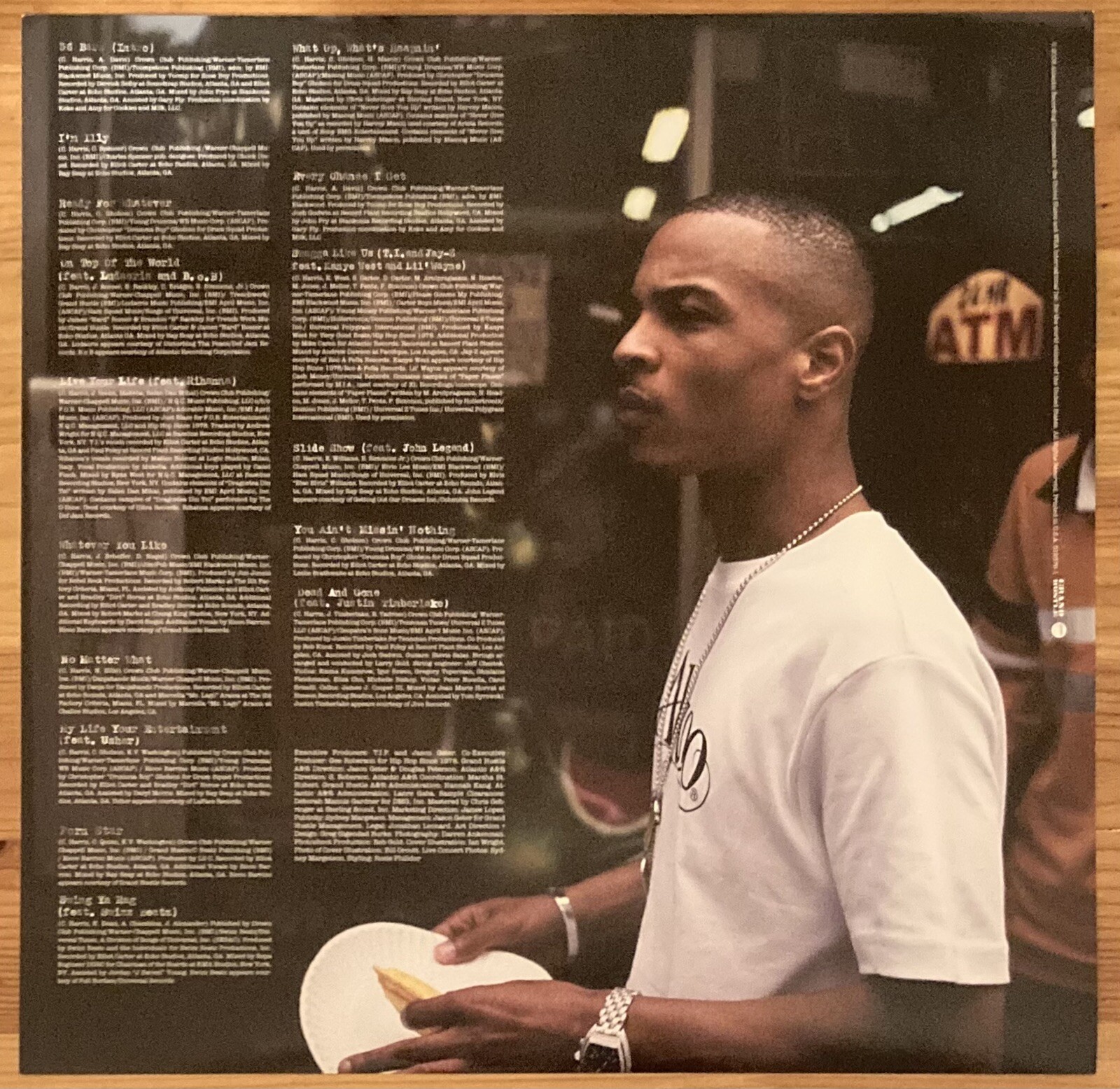Paper Trail TI Vinyl LP Includes 2 Records 2008 Atlantic With Insert