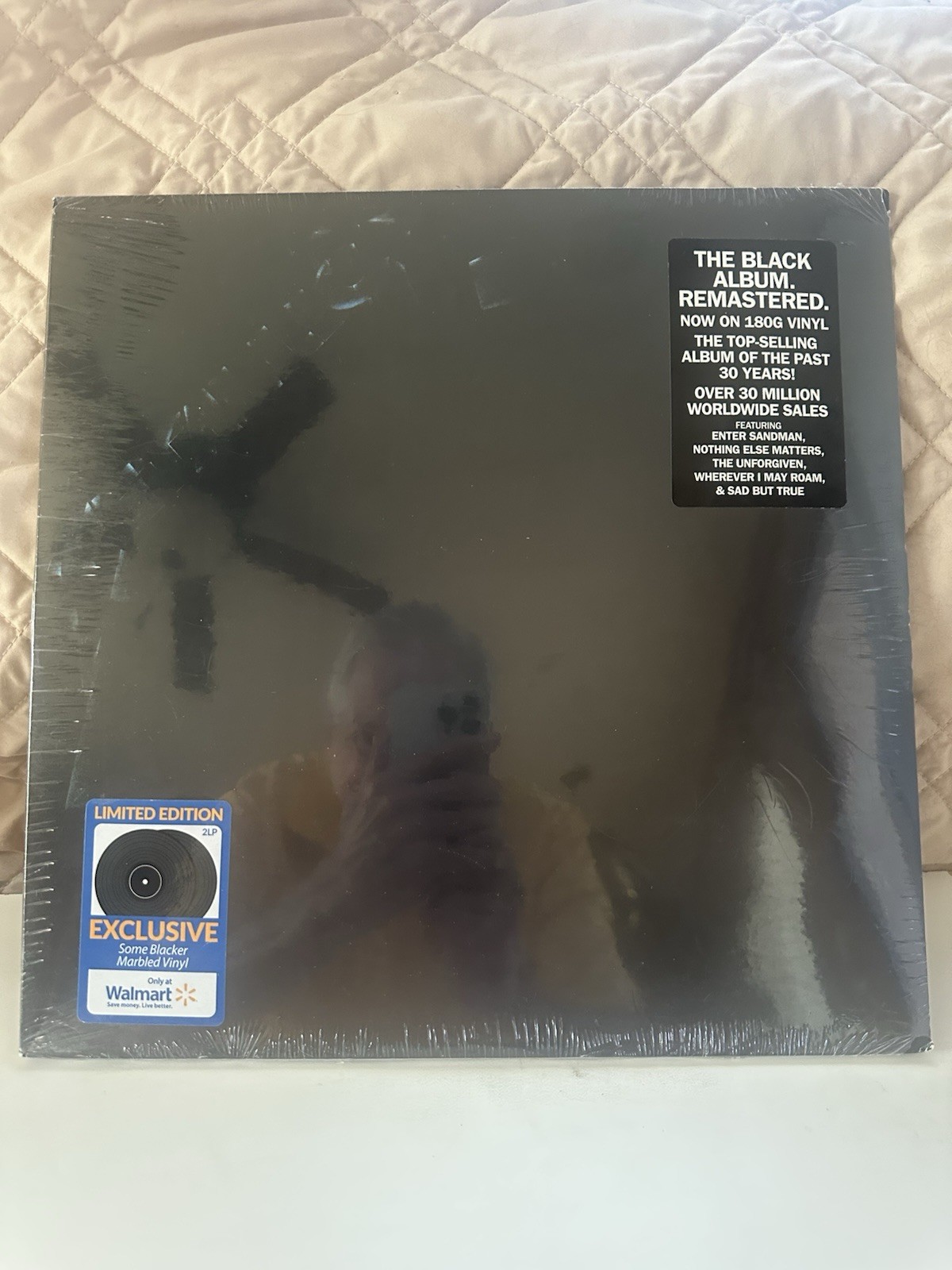 Metallica – The Black Album | 2LP Walmart Exclusive | Some Blacker Marbled Vinyl