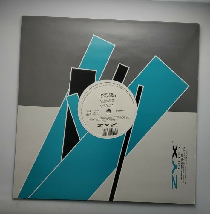 Youturn – It’s Allright 12″ Vinyl Record ZYX 6688-12