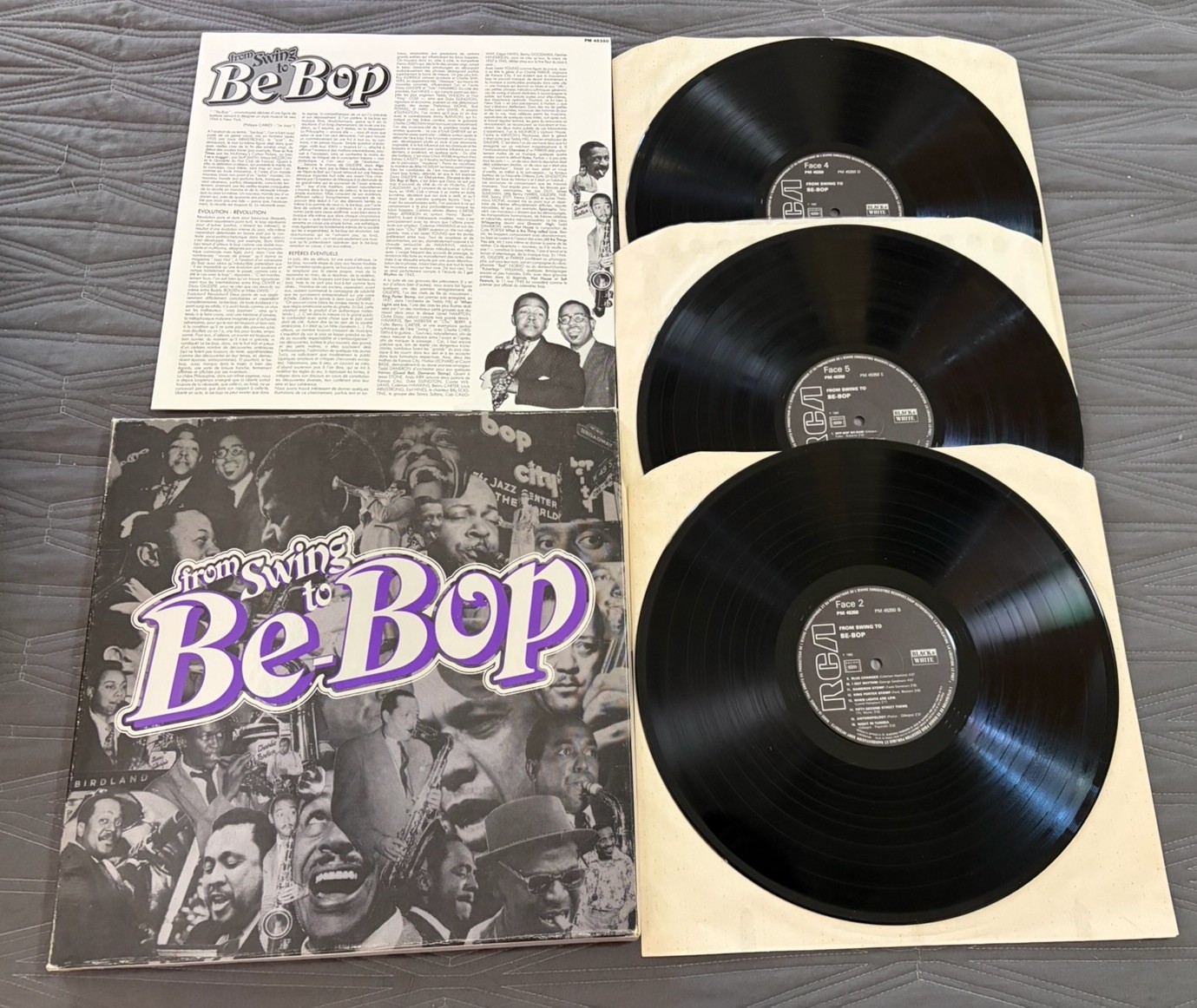 From Swing To Bebop/3Lp/RCA French Import W/Book!Rare/1982/Black & White/NM/VG+!
