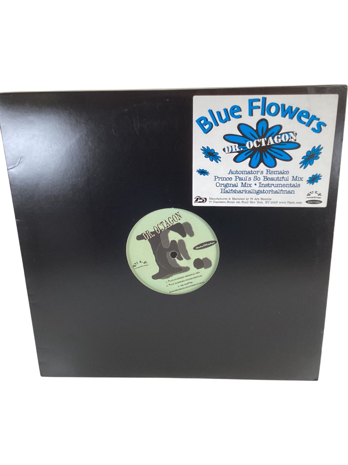 Dr Octagon Blue Flowers Vinyl 12 Inch Single Automator’s Remake