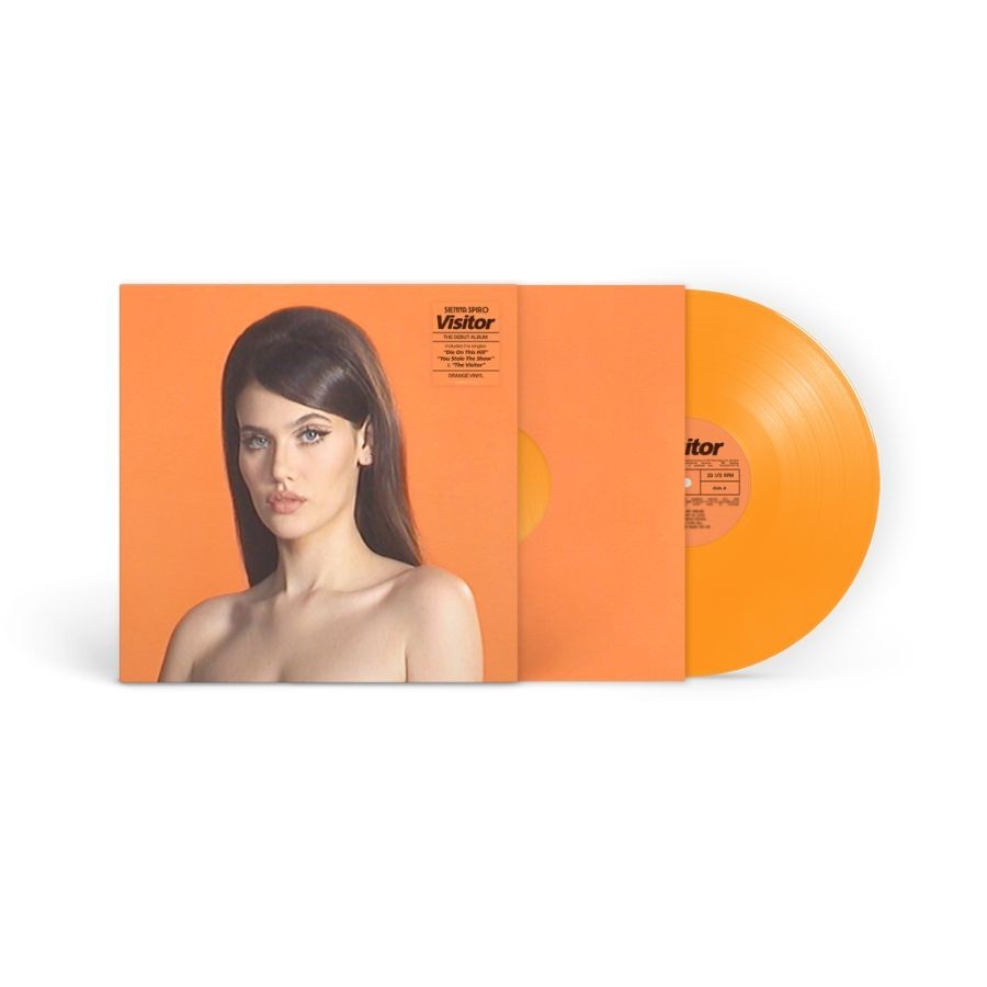 Sienna Spiro – Visitors (2026) LP Orange Color Vinyl 33 RPM Pre-Sale