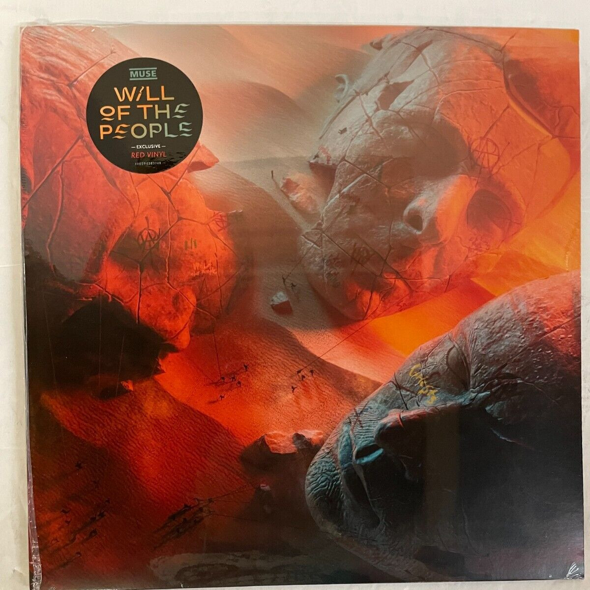 Muse – Will Of The People – Limited Red Colored Vinyl [New Vinyl LP] Sealed