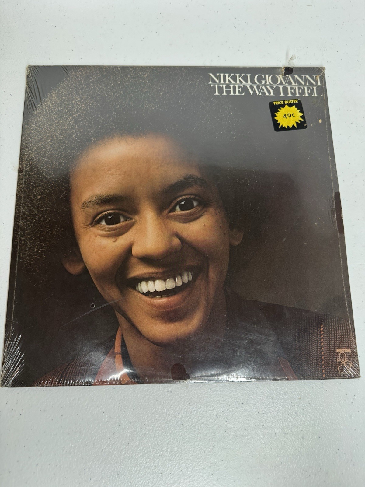 Nikki Giovanni – The Way I Feel LP (1975) Spoken Word Funk Soul • Niktom NK 4201
