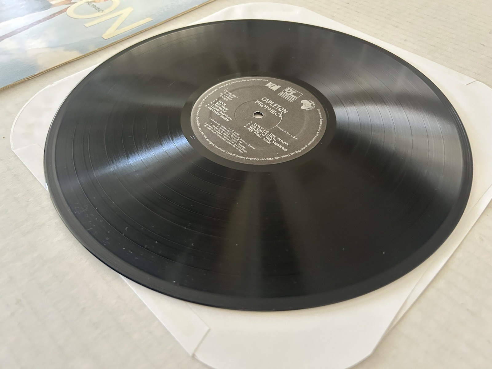 CAPLETON Prophecy Vinyl LP Orig 1995 1st Press Def Jam Method Man Lil Jon Reggae