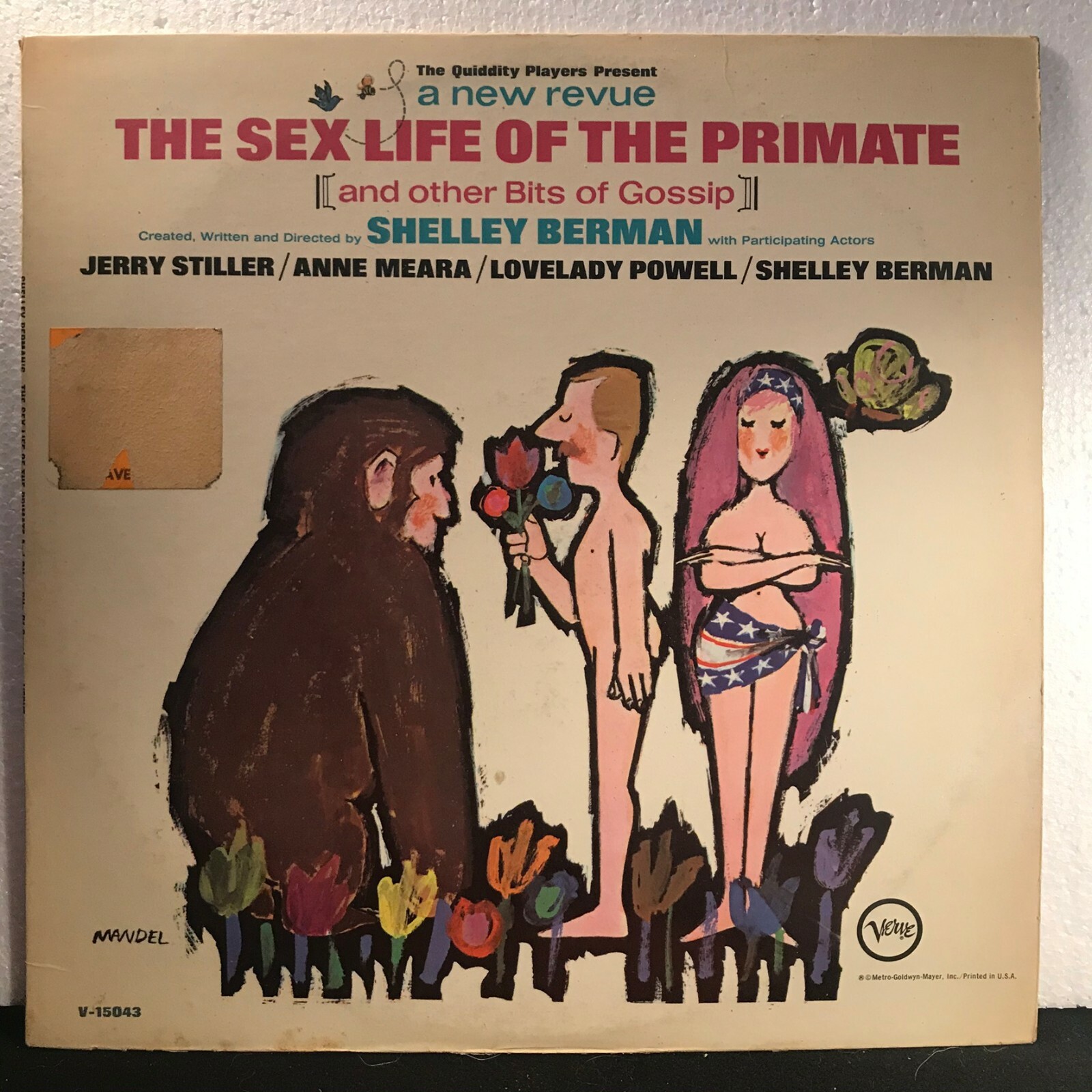 The Sex Life Of The Primate (and other bits of gossip) (Verve V-15043) LP VG/VG