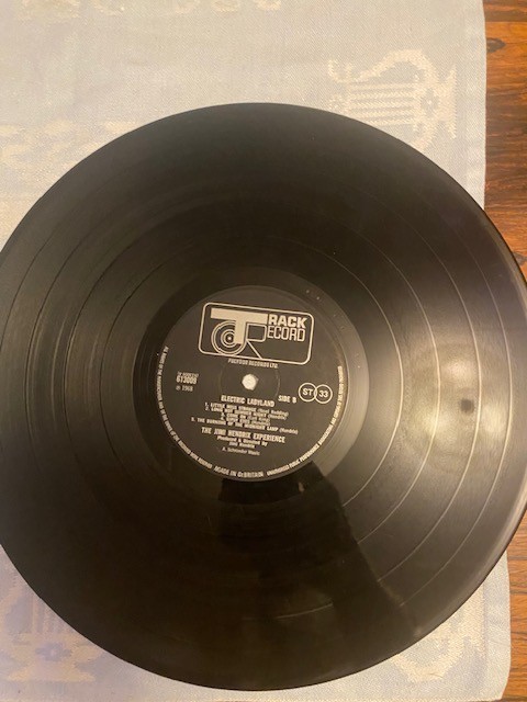 Jimi Hendrix Electric Ladyland UK 1st Press Track 613008/9 A 1 Complete Cover