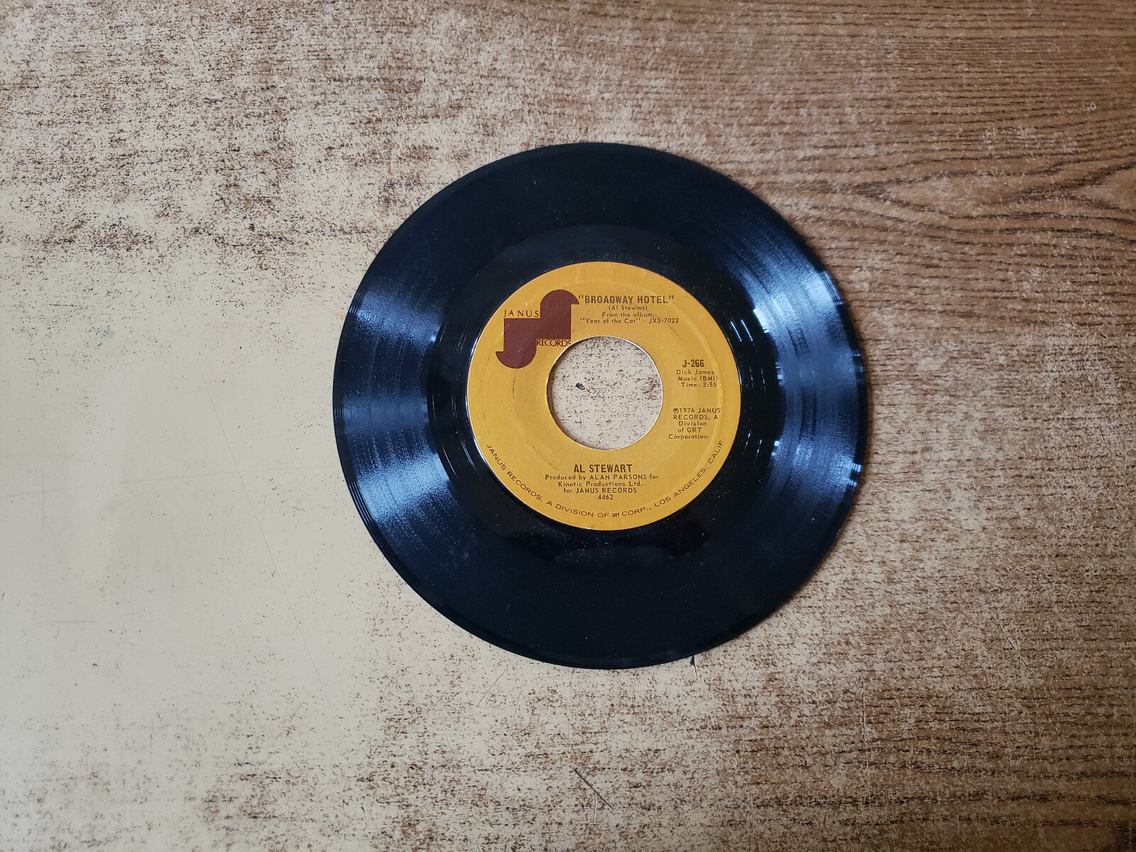 1970s MINT-EXC Al Stewart – Year Of The Cat/BROADWAY HOTEL 266 45