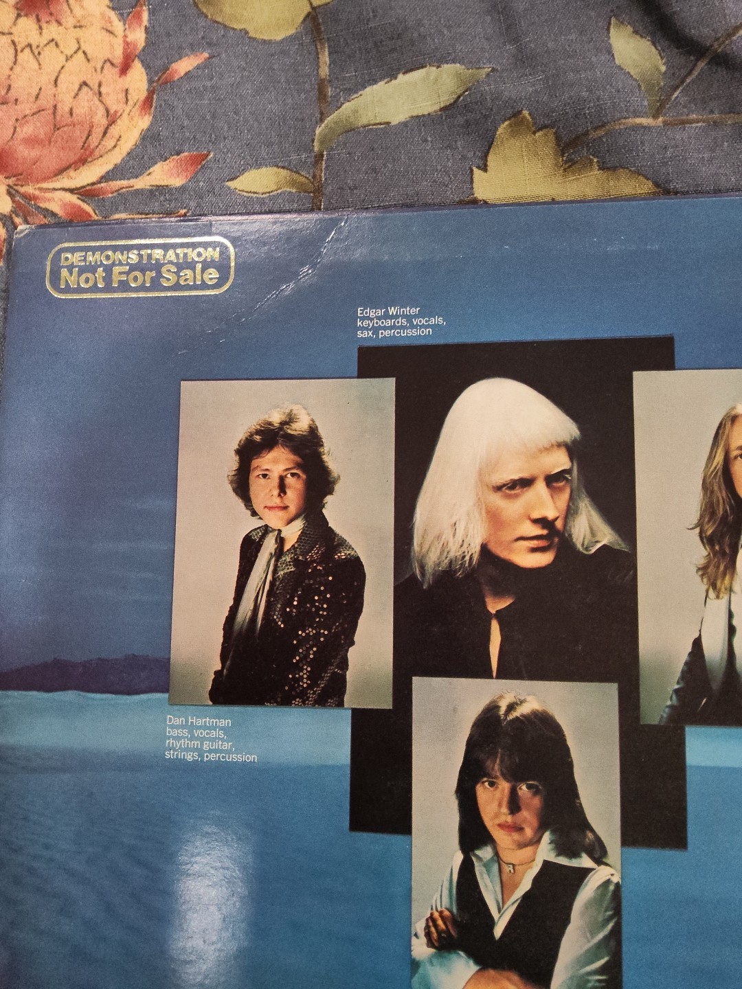 EDGAR WINTER GROUP with RICK DERRINGER ~ LP 1975 PZ 33798 PROMO