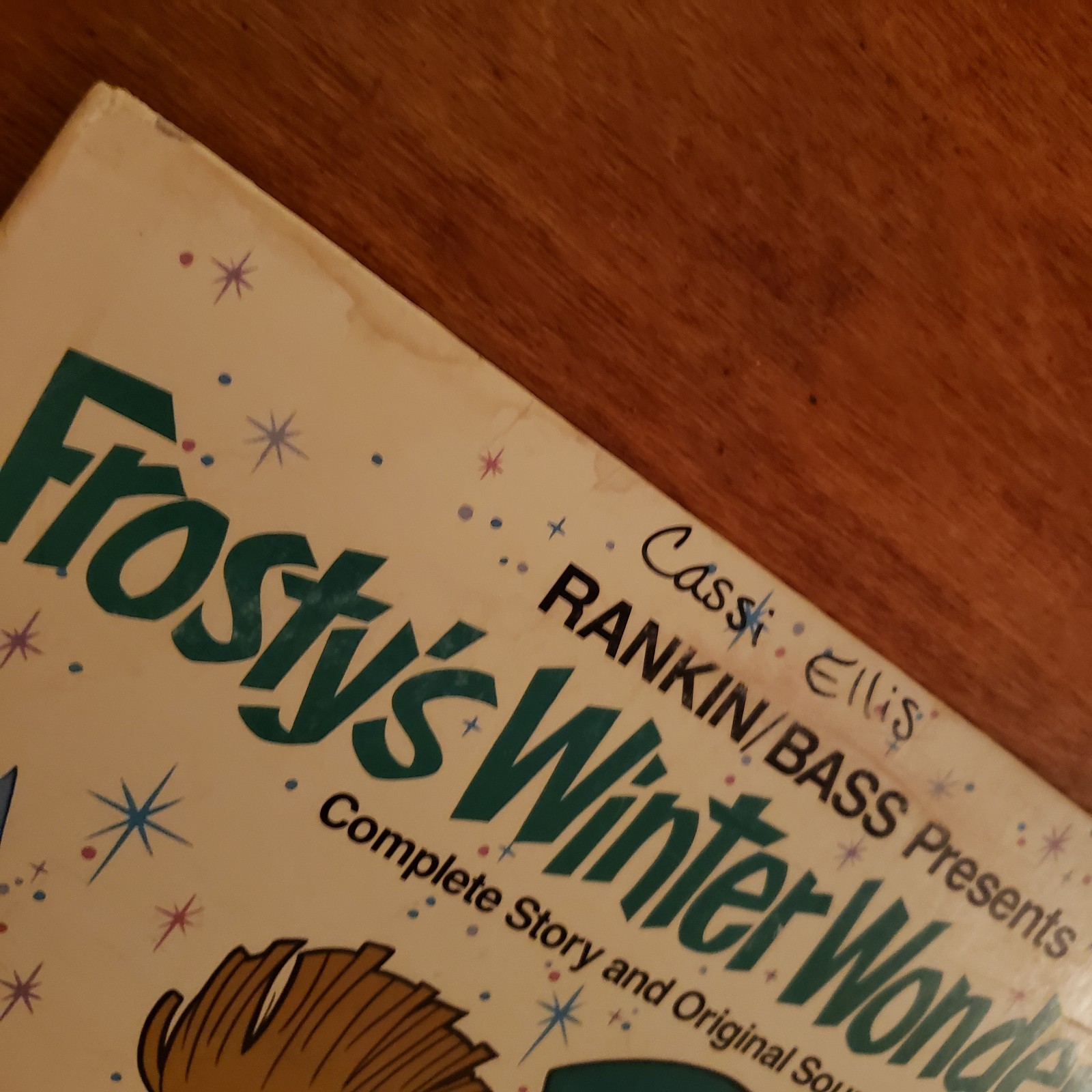 FROSTY’S WINTER WONDERLAND a Rankin/Bass Production 1976 Disney Records 1368