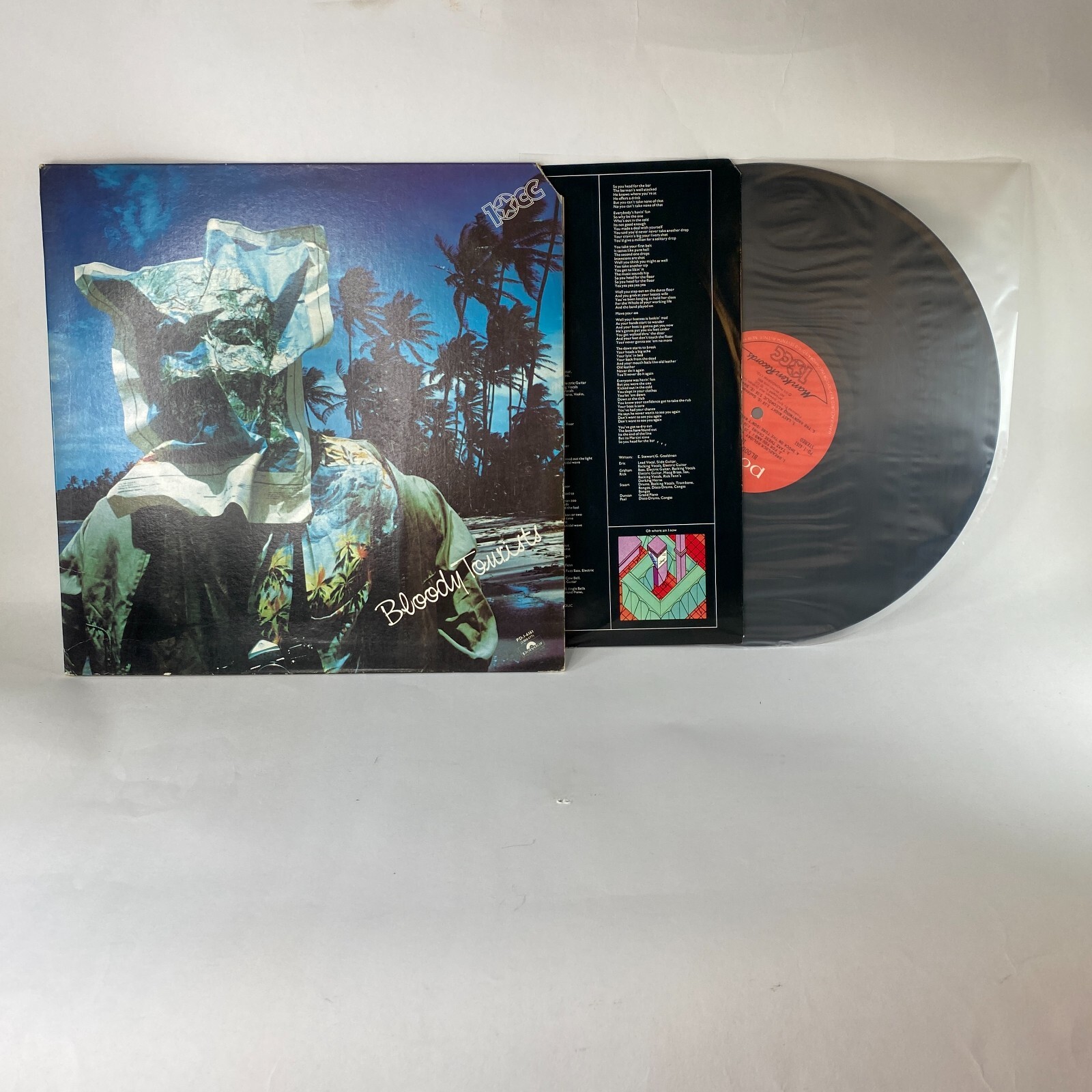 10cc ‎LP Vinyl Bloody Tourist 1978 Record Album Reggae Pop Soft Rock Polydor US