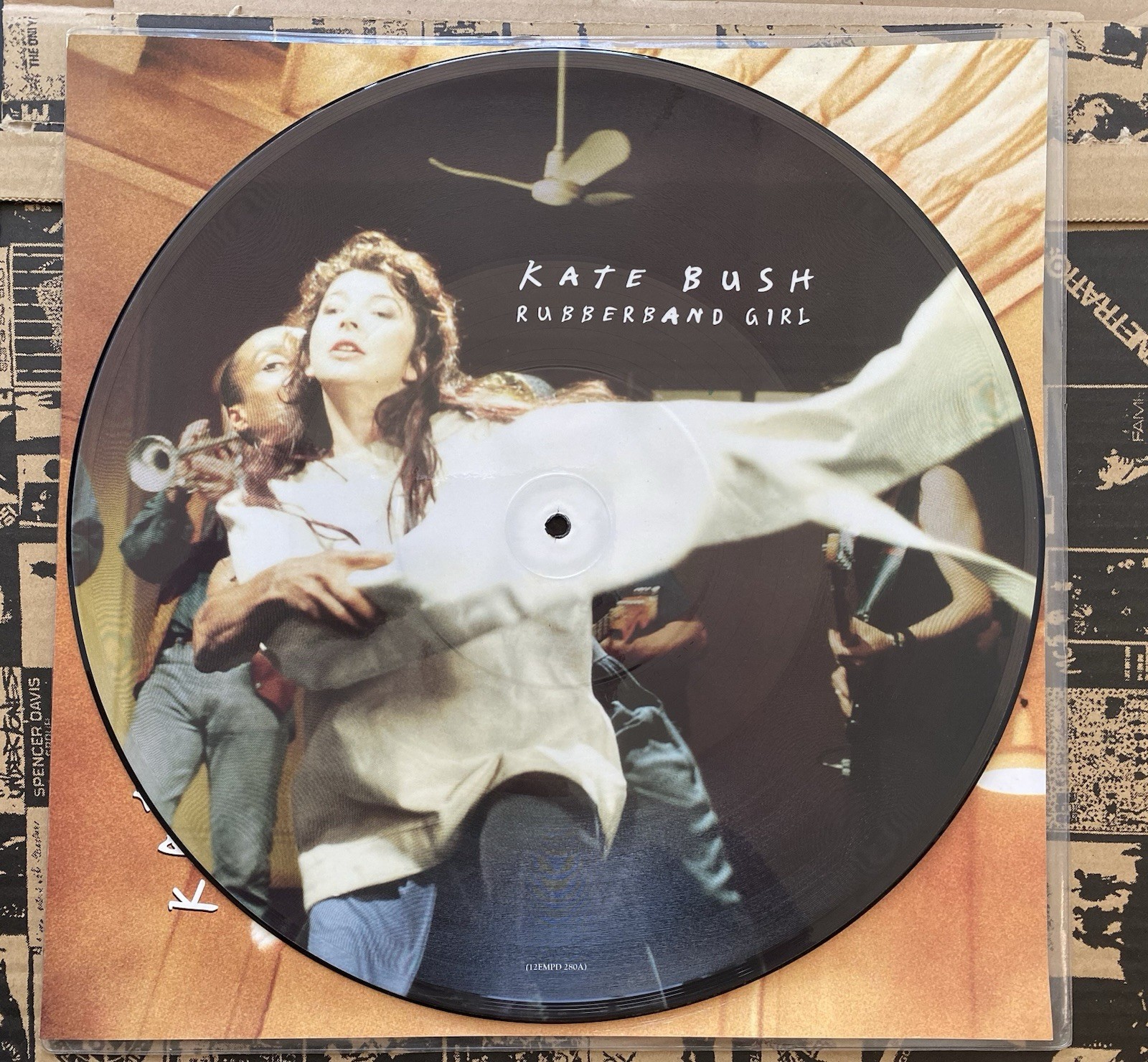 Kate Bush – Rubberband Girl 12″ Picture Disc – EX/Unplayed – 1993 EMI 12EMPD 280