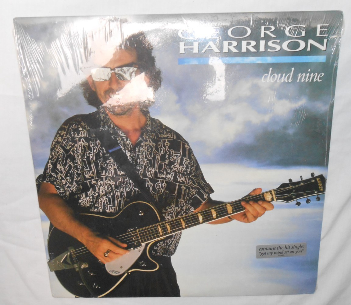 NEW Factory SEALED George Harrison Cloud Nine Vinyl 1987 Original Dark Horse