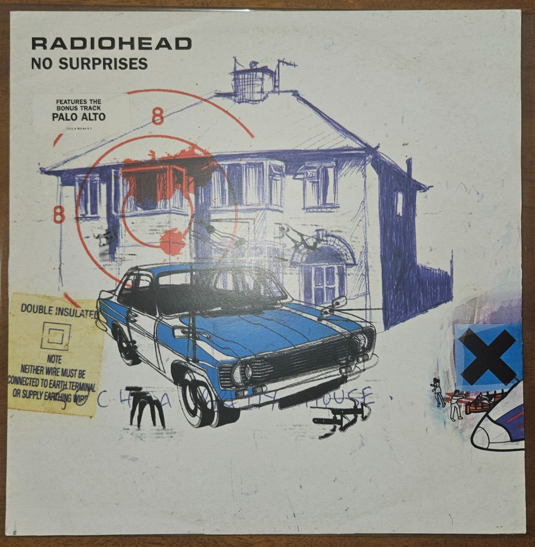 Radiohead No Surprises 12″ Vinyl Single original first pressing Parlophone UK