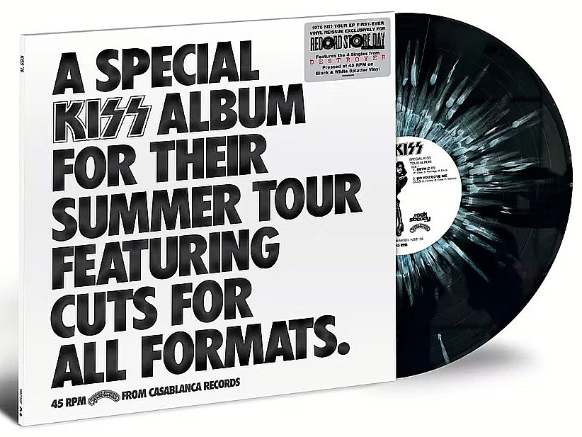 KISS A Special KISS Album For Their Summer Tour Cuts For All Formats RSD EP NEW