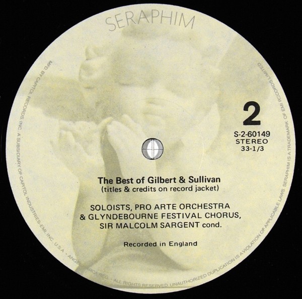 Gilbert & Sullivan, George Baker • John Cameron • Owen Brannigan • Glyndeb