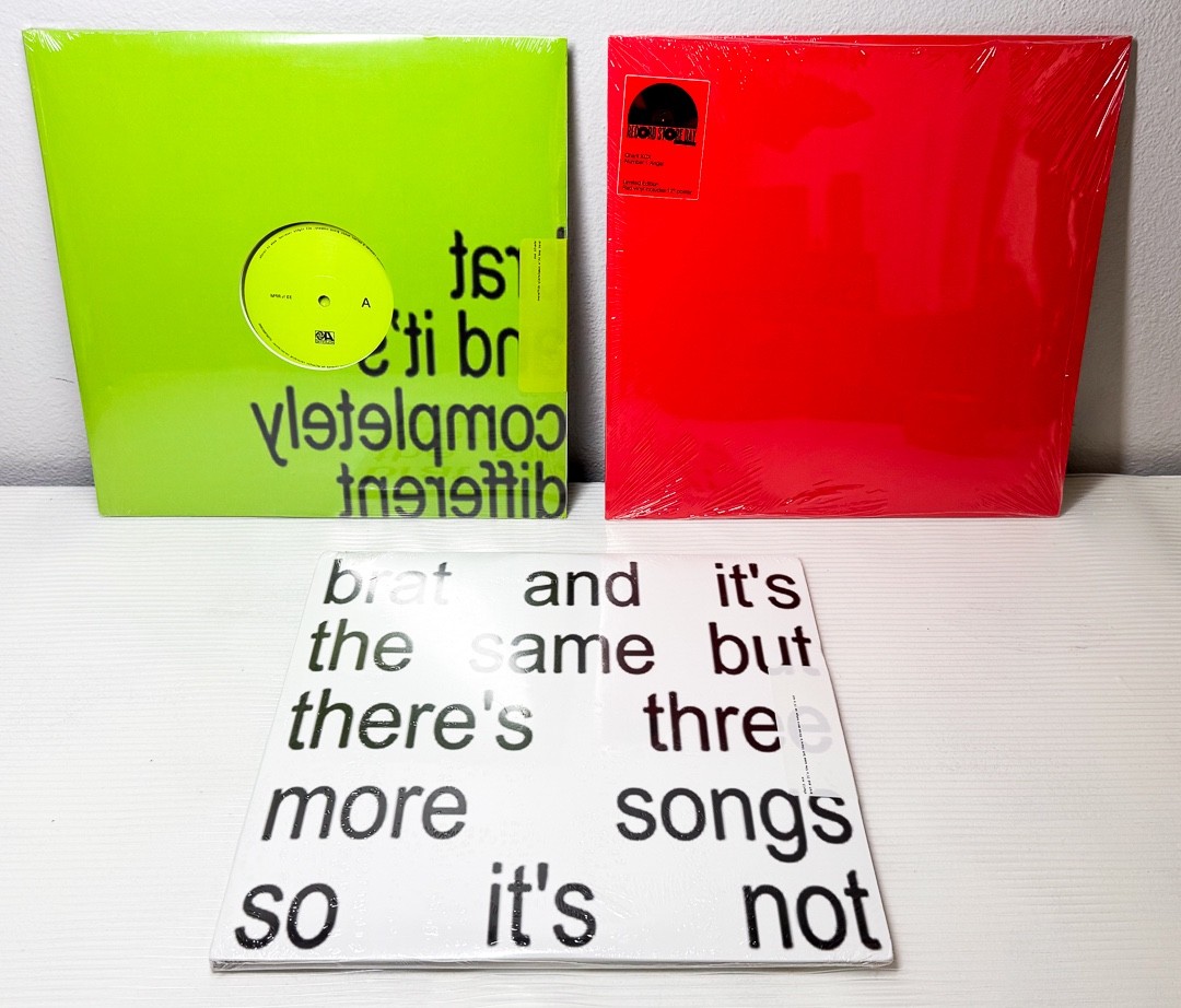 Charli XCX – 3 LP Lot – Completely Different / Three more songs / Number 1 Angel