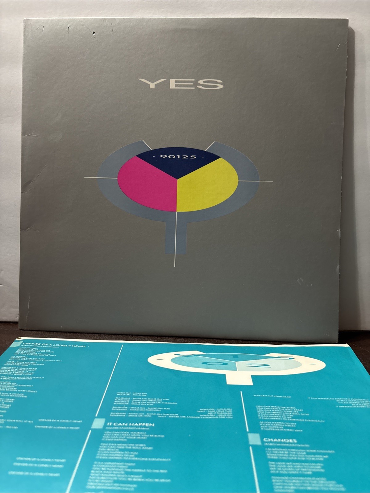 YES 90125 (1983, Vinyl LP, ATCO, AR) Owner Of A Lonely Heart Leave It / NM
