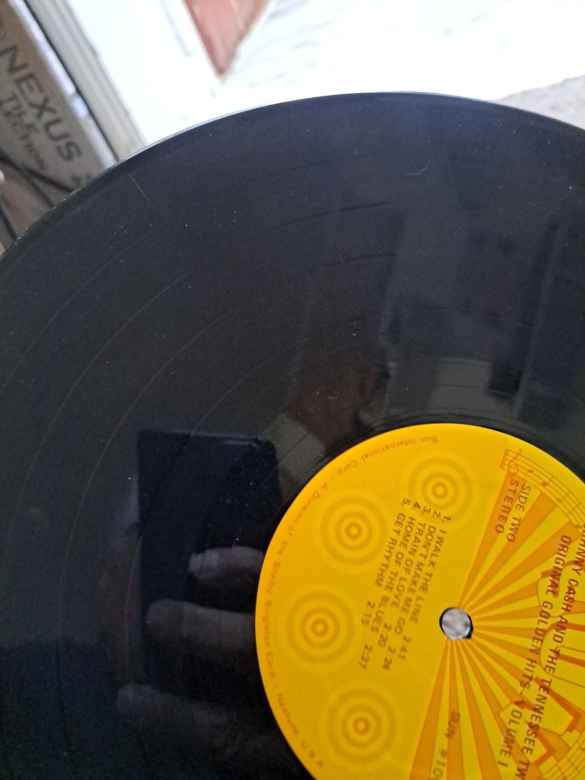 Sun 100 First Printing Sun Records Johnny Cash Original Golden Hits Volume 1
