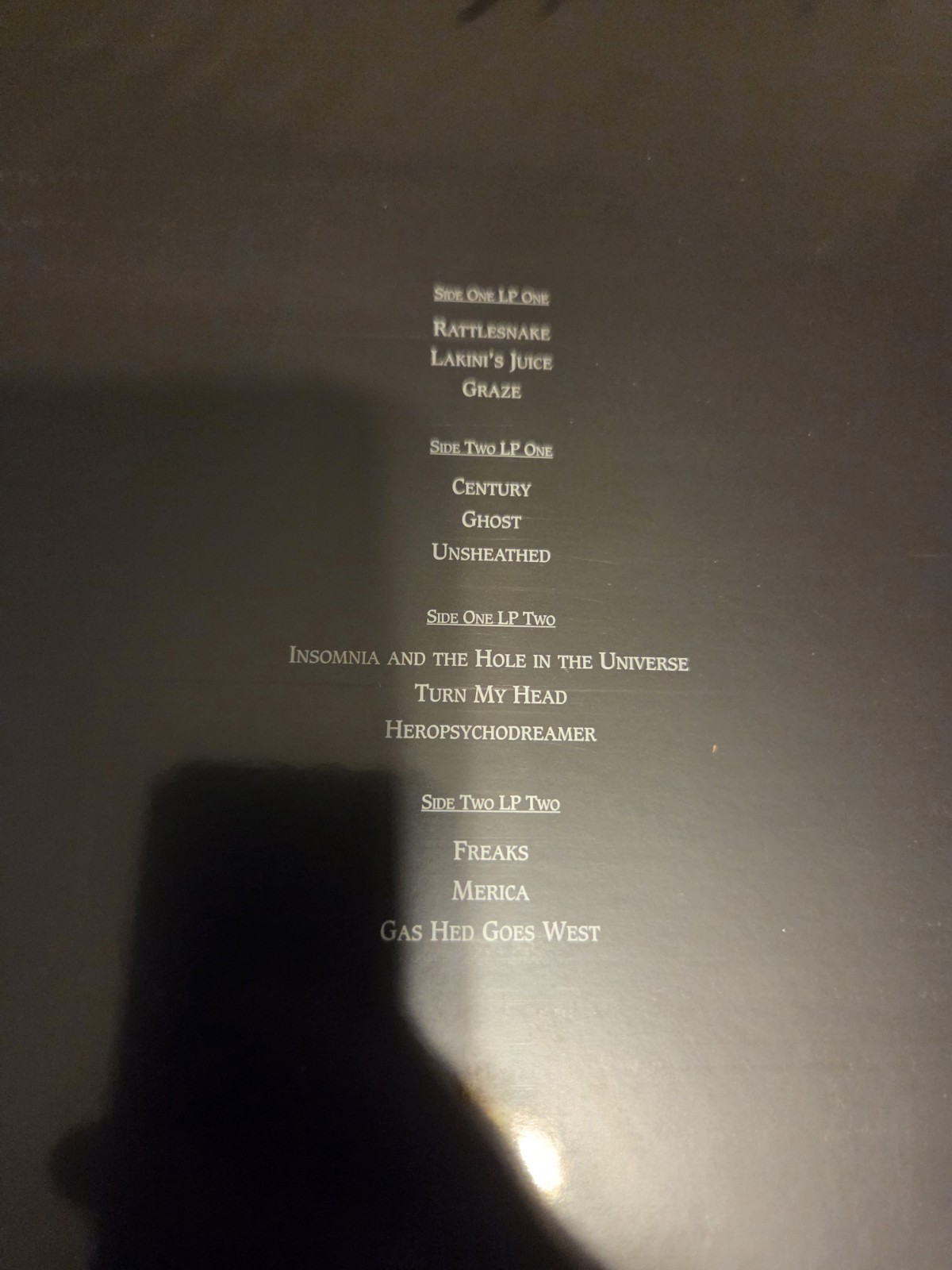 LIVE Band – Secret Samadhi, 2017 MOV 2LP VINYL Jacket + Poster New. RARE!