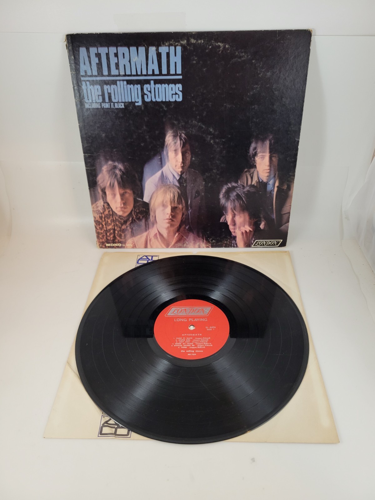 AFTERMATH The Rolling Stones -1966 LP London LL 3476 MONO – Read Description