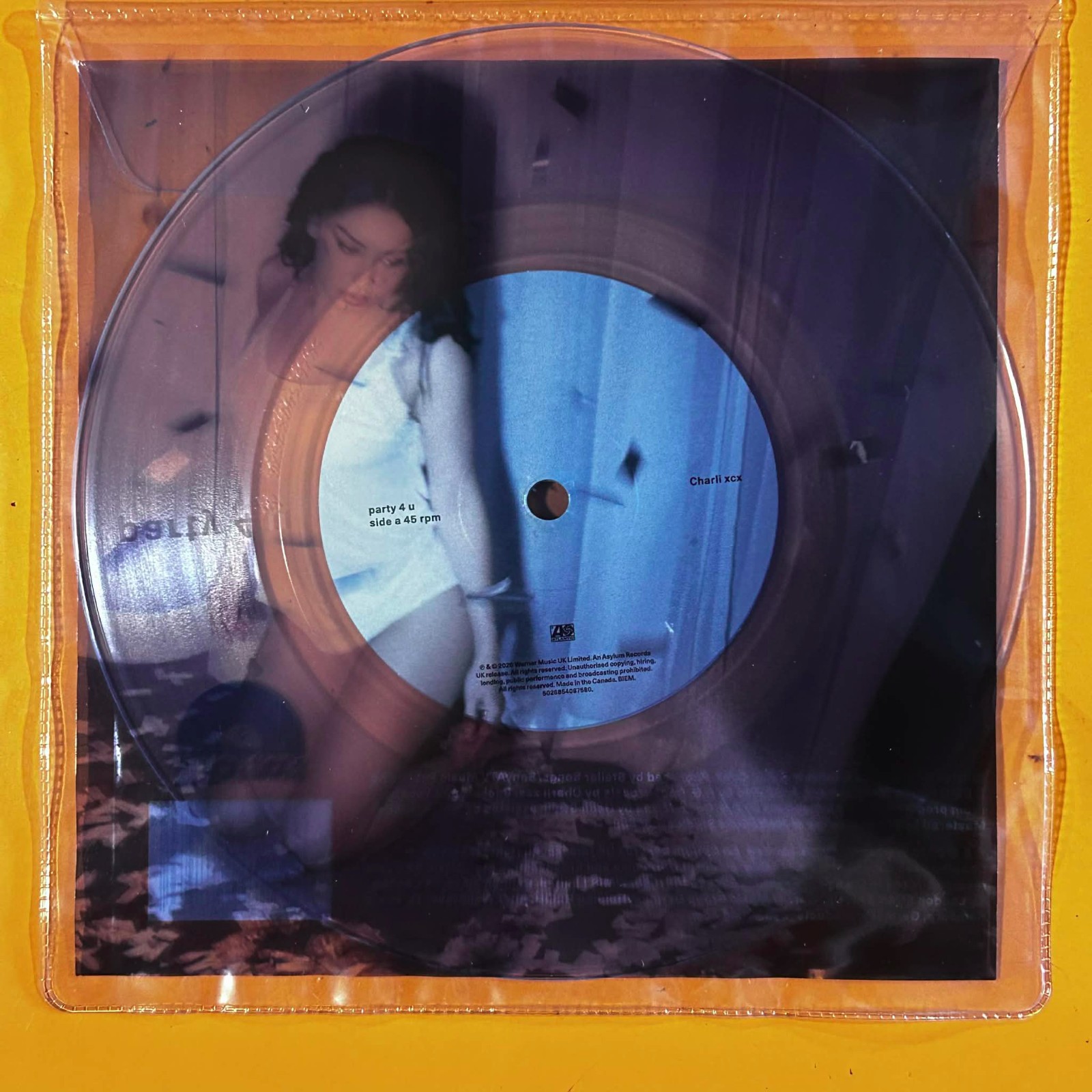 Charli XCX – Party 4 U (7 inch single) Record Store Day (New and Sealed)