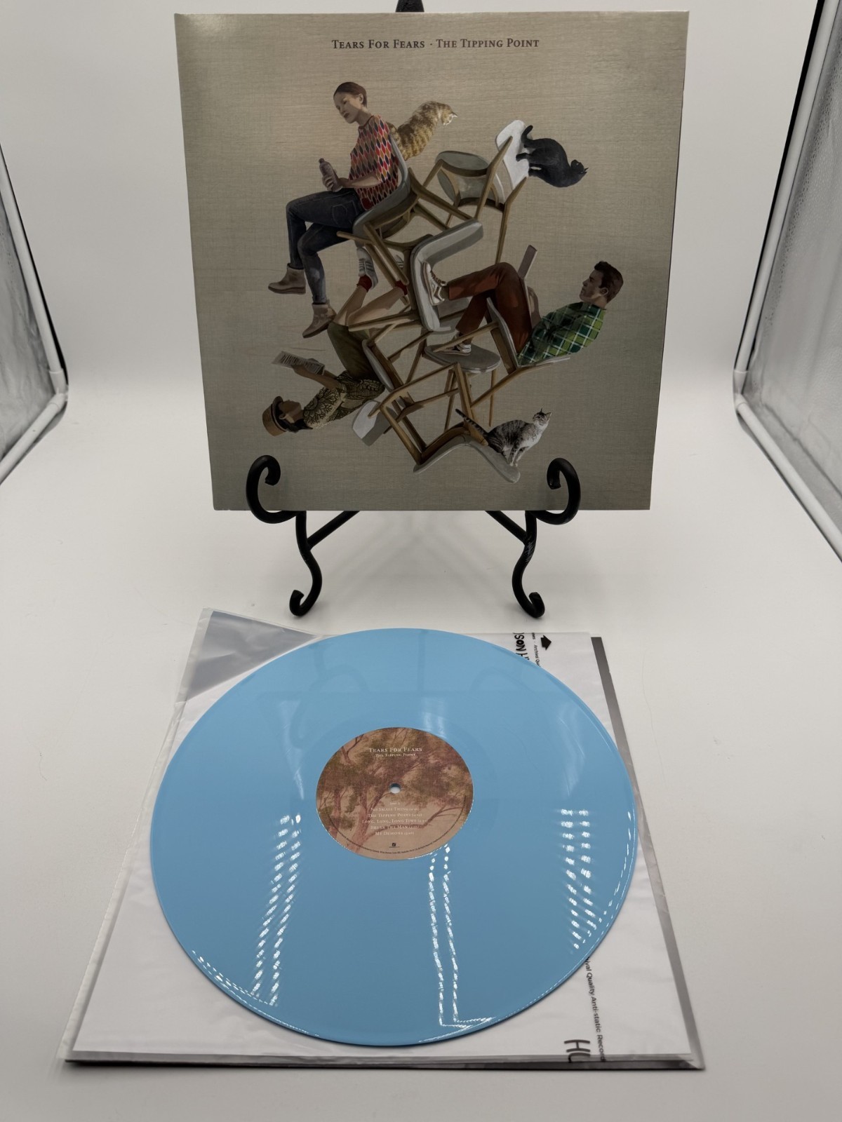 Tears For Fears The Tipping Point Sky Blue Vinyl LP NM Colored 2022 Concord