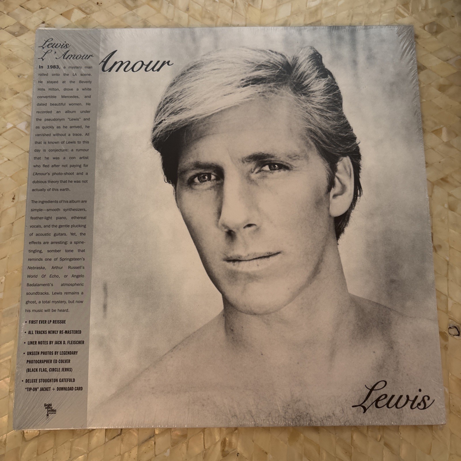 Lewis L’Amour LP Light In The Attic Reissue 2014 Brand New Sealed Randall Wulff