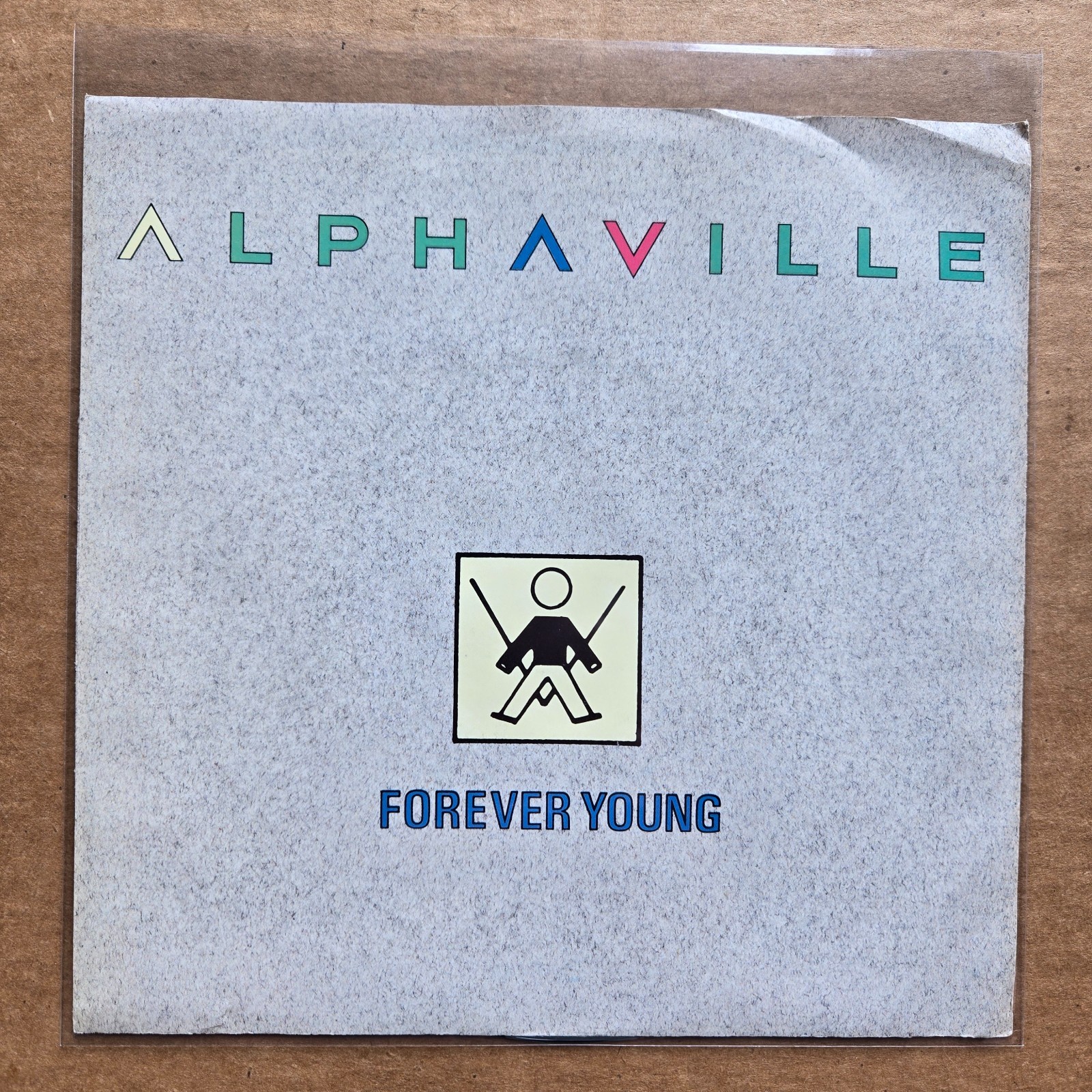 ALPHAVILLE Forever Young DJ PROMO 45 7″ Vinyl POP ROCK Atlantic