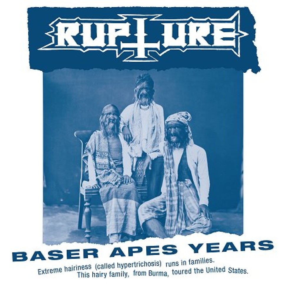 Rupture – Baser Apes Years (Black Vinyl) LP F.O.A.D. 2025 Australian Punk Ltd