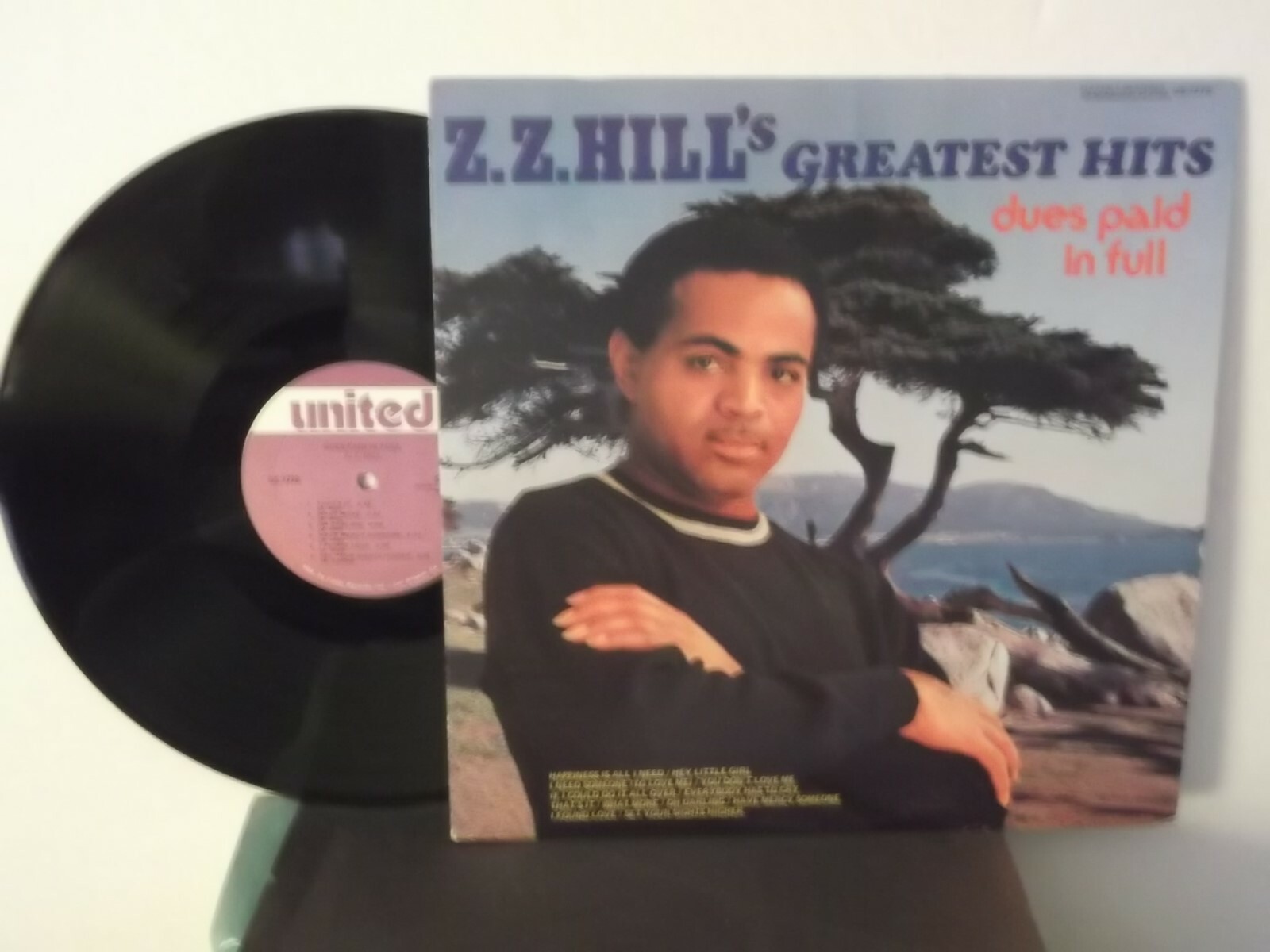 Z.Z.Hill,United US 7770,”Dues Paid In Full”,US,LP,stereo,Northern Soul, 1969, M