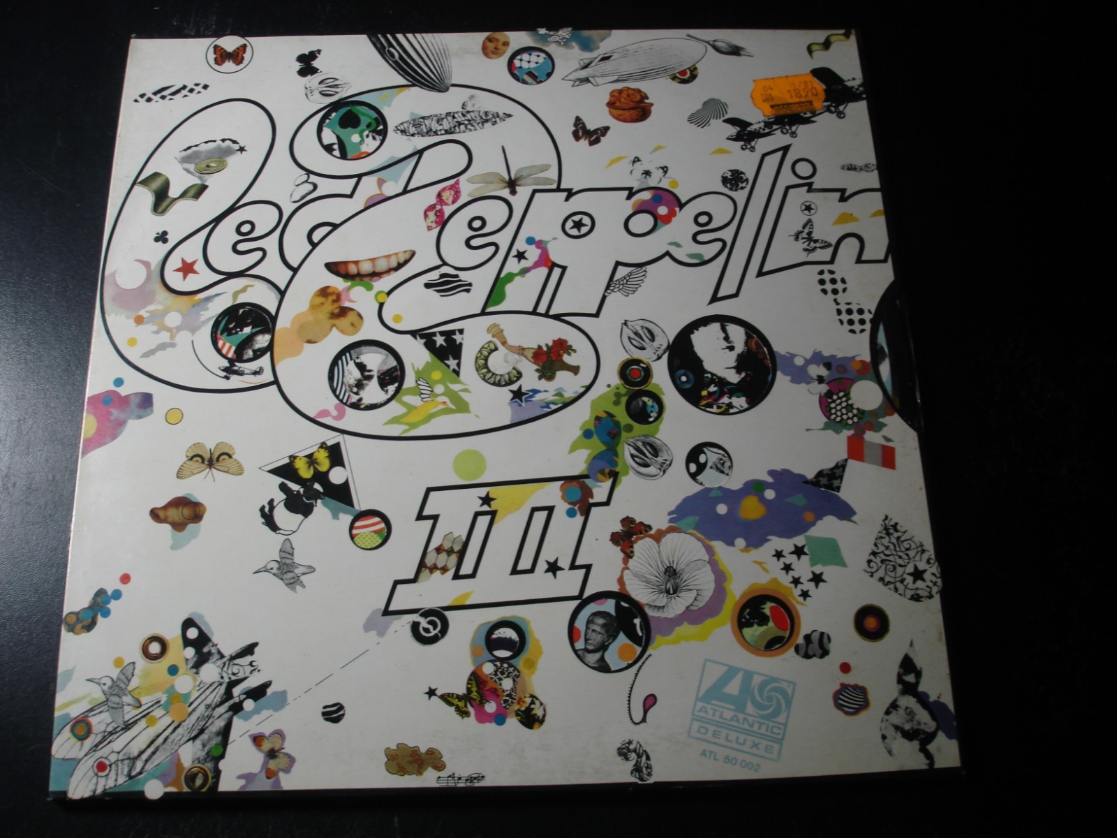 LED ZEPPELIN III LP RECORD GERMANY ATL 50 002