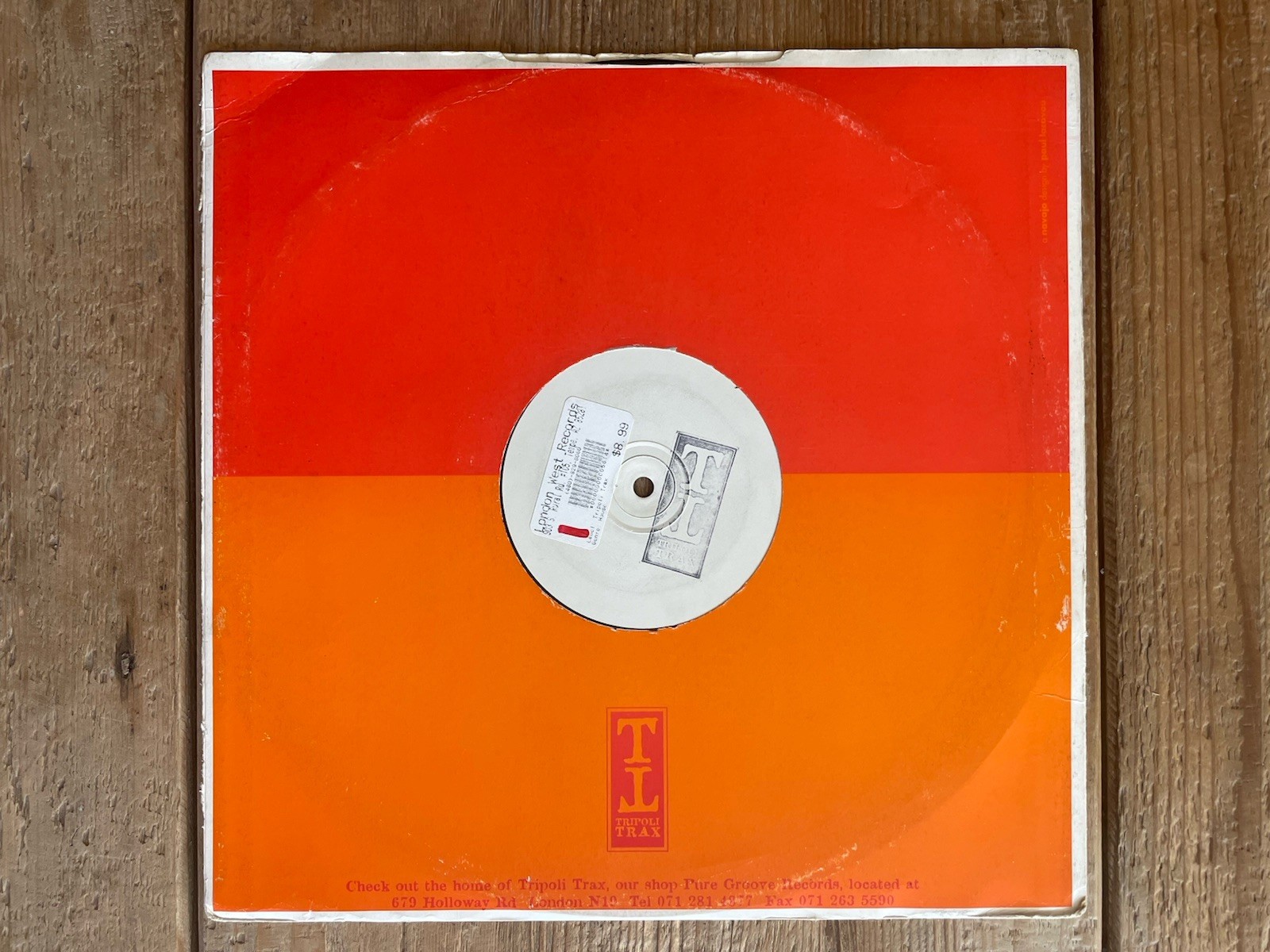 Floorshow: Rock The Turntables b/w Winder vinyl 12” VG 1997 Tripoli Trax 022 DJ