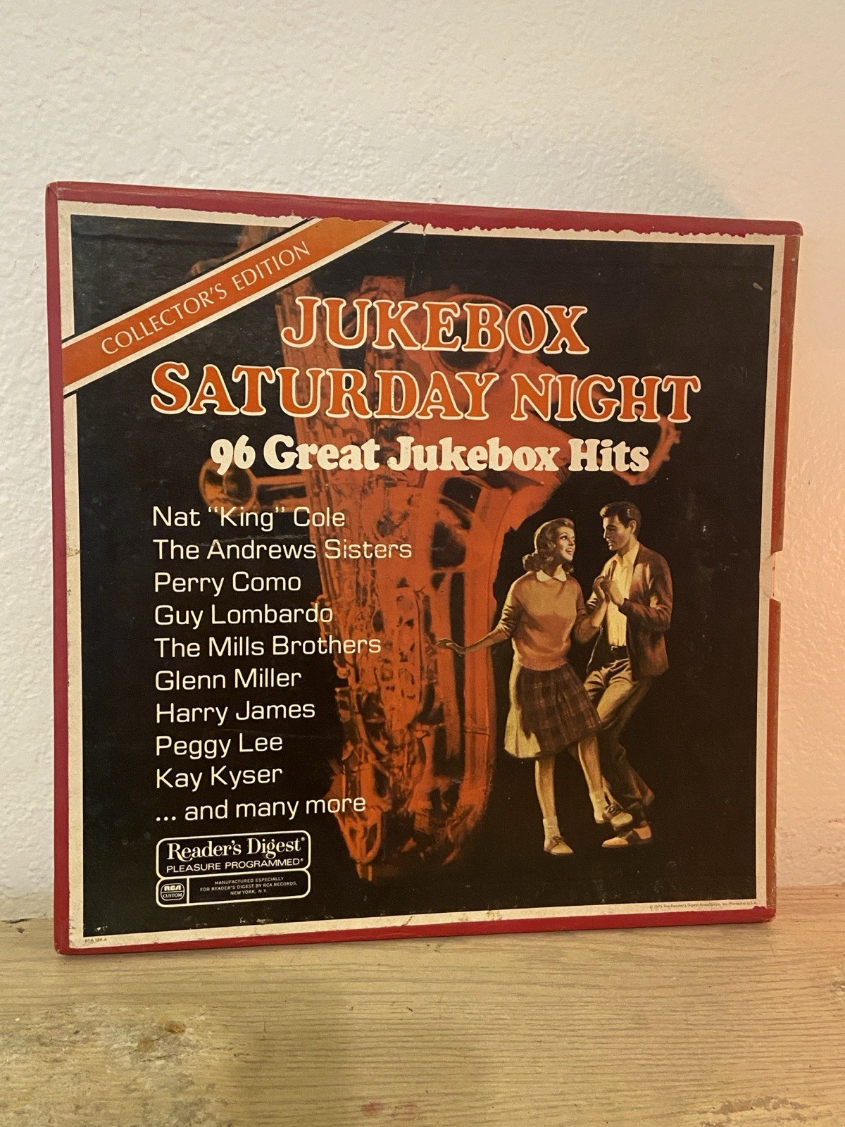 4 Reader’s Digest Vinyl LP Box Sets Lot 50s 60s Hits Folk Jukebox Collection