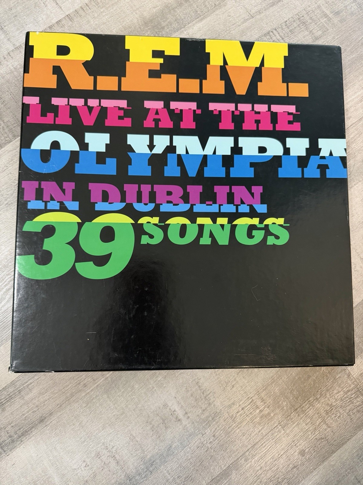 R.E.M. – Live at the Olympia in Dublin: 39 Songs Deluxe Box Set