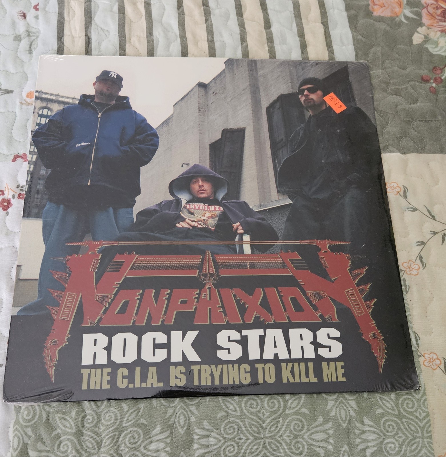 NON-PHIXION GHETTO IS TRYING TO KILL ME NEW SEALED!! RARE FT NECRO