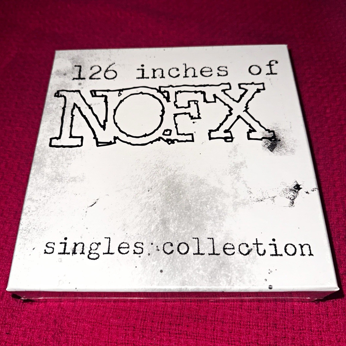 NOFX 126 Inches of NOFX Singles Collection Fat Wreck 2011 NEW SEALED Multicolor