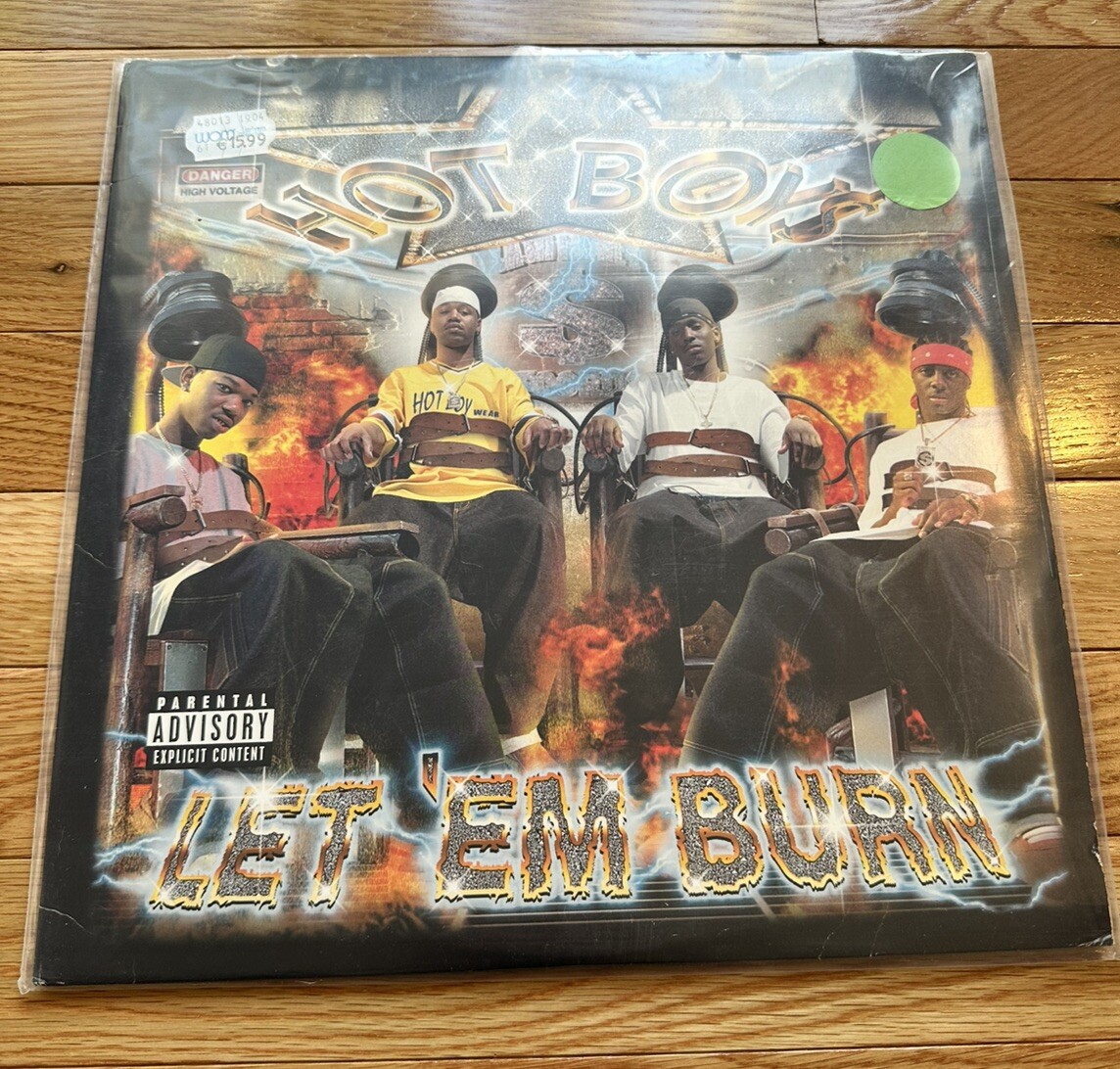 Hot Boys – Let ‘Em Burn (2LP, 2003, Lil Wayne, Turk, Juvenile, BG)