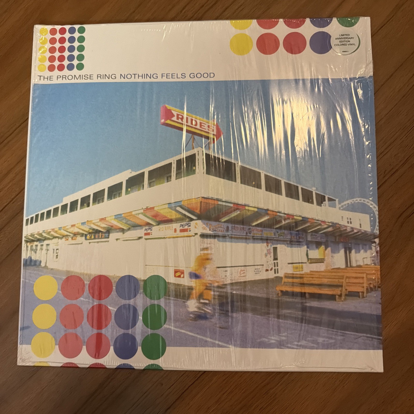 Promise Ring – Nothing Feels Good-Anniversary Edition Blue Vinyl (2022)