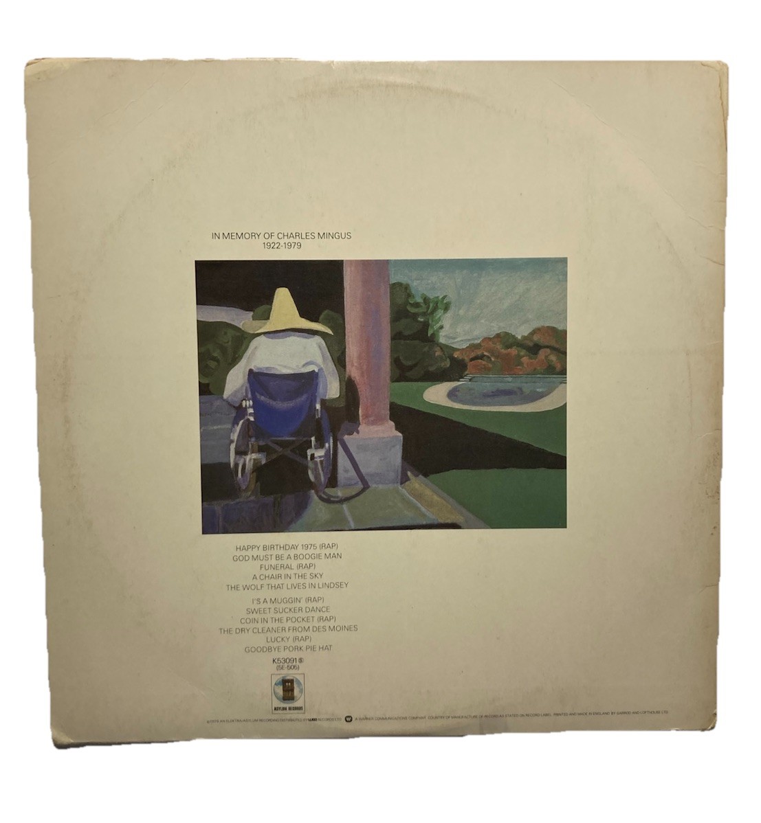 JONI MITCHELL “Mingus” 1979 Vinyl LP Asylum Records K53091 (UK) Tri-Gatefold