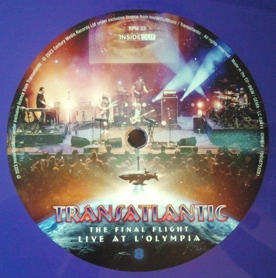 Transatlantic – The Final Flight: Live At L’Olympia, LP Boxset, 4vinyl