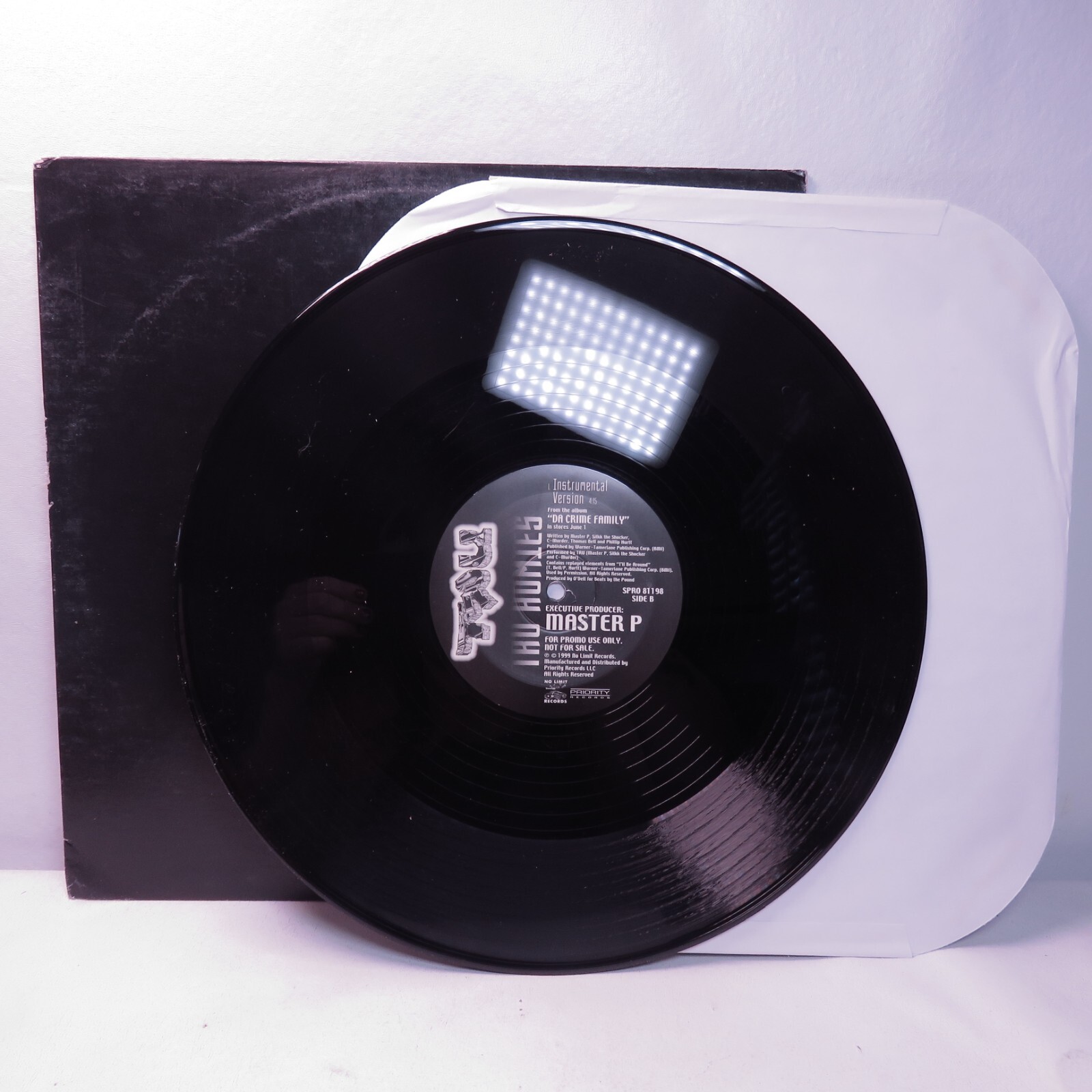 Da Crime Family (1999, Vinyl), Exec Prod. Master P PROMO