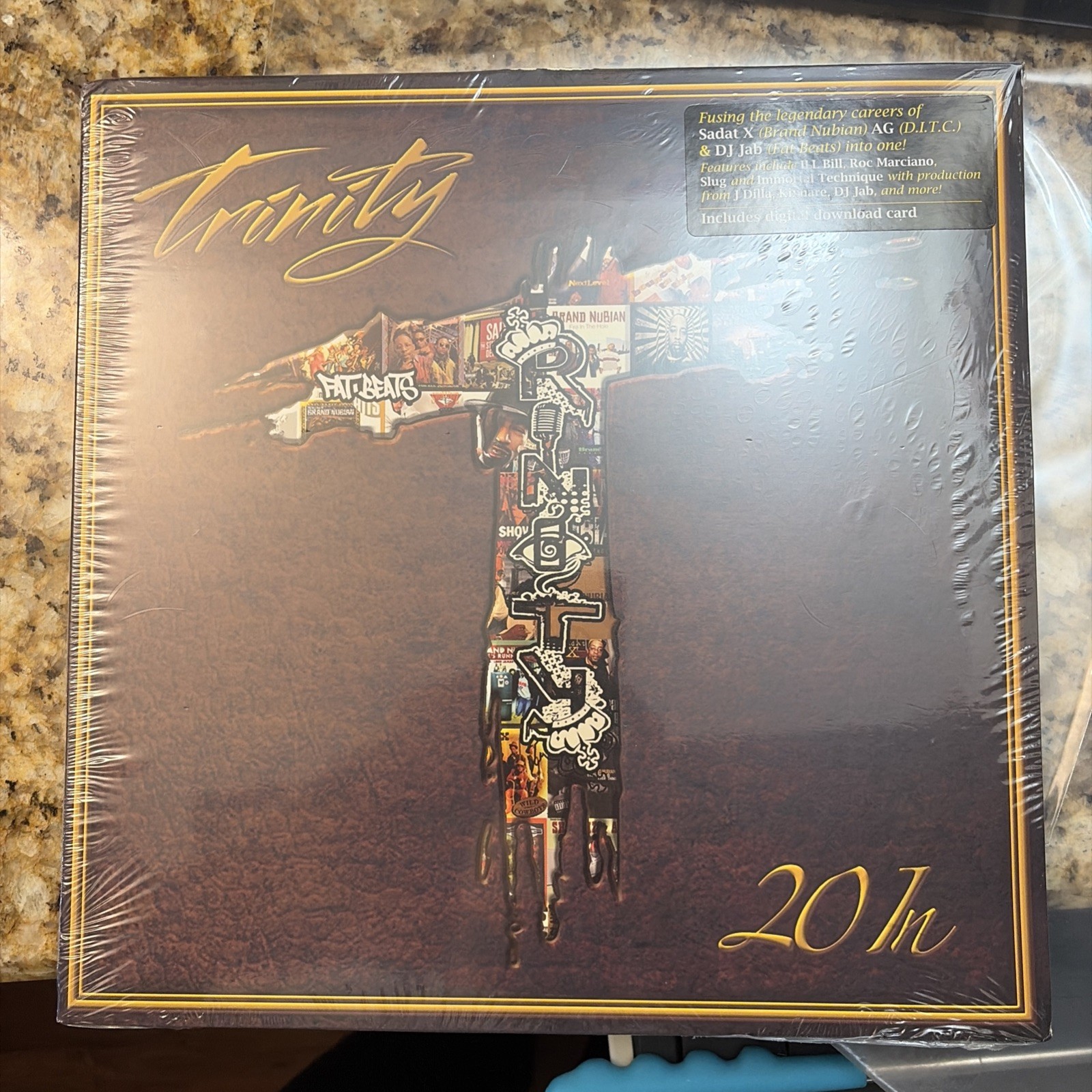 TRINITY 20 In 2 Blue & Green 2 LP Sadat X AG D.I.T.C. Roc Marciano J Dilla