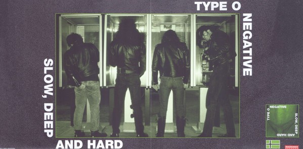Type O Negative – Slow, Deep And Hard [Green&Black marble LP] (2vinyl)