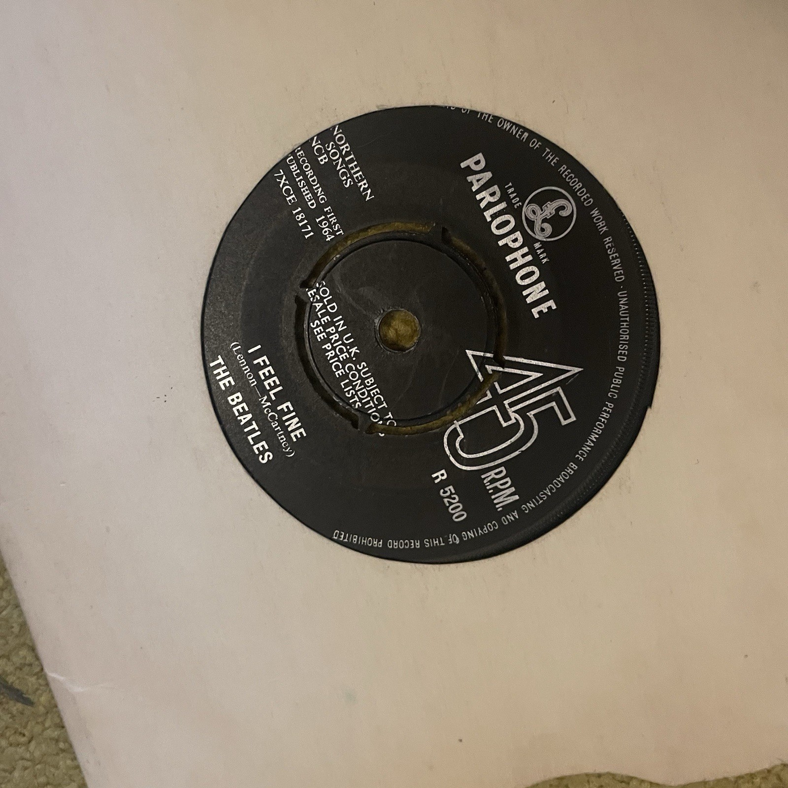Beatles And Related singles 7″ X 10 Play Tested Good Condition Freepost