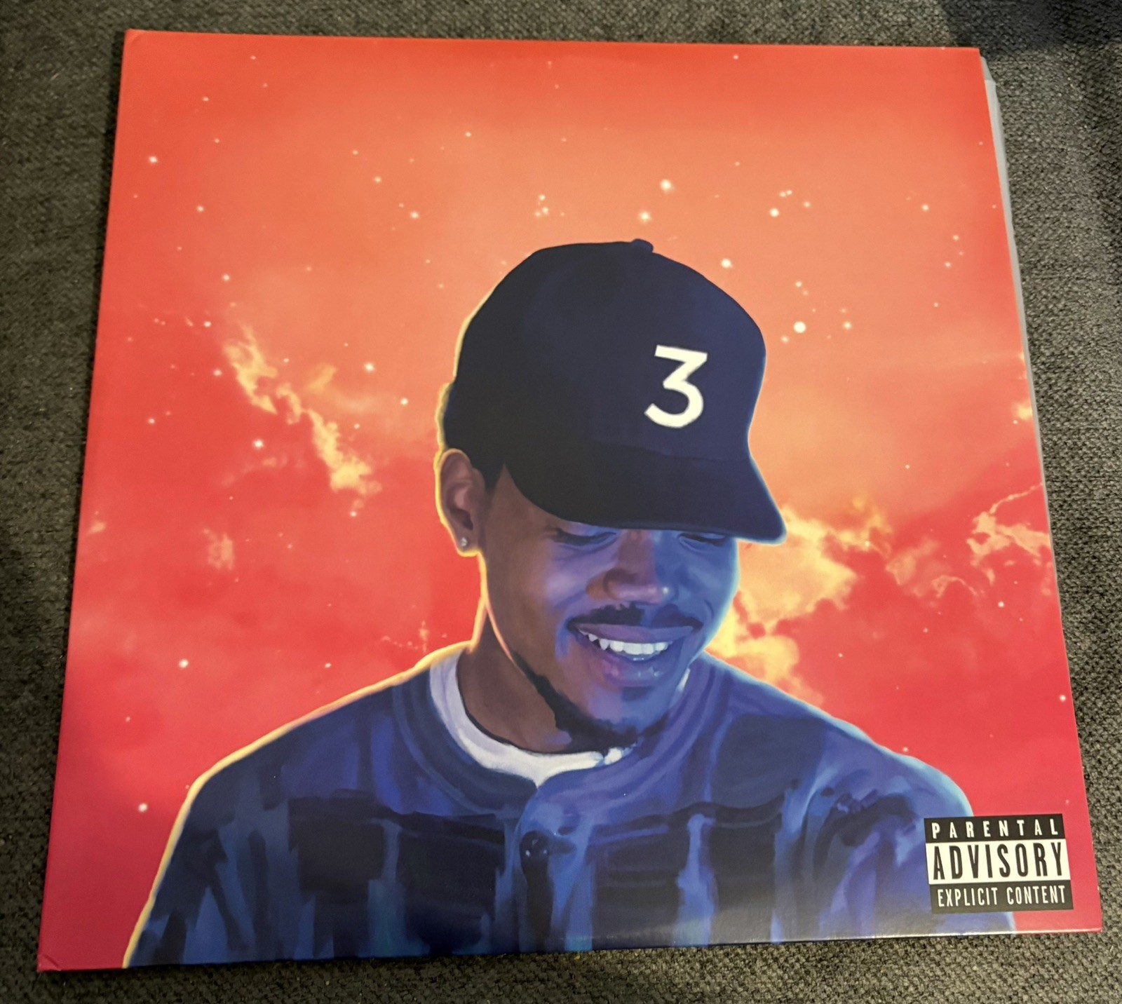 Chance The Rapper – Coloring Book Vinyl 2LP Red Orange Mix First Official 2019