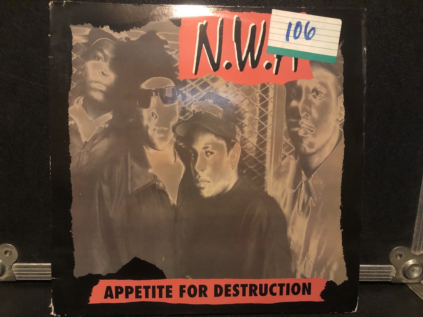 N.W.A. 12” Appetite For Destruction VG++