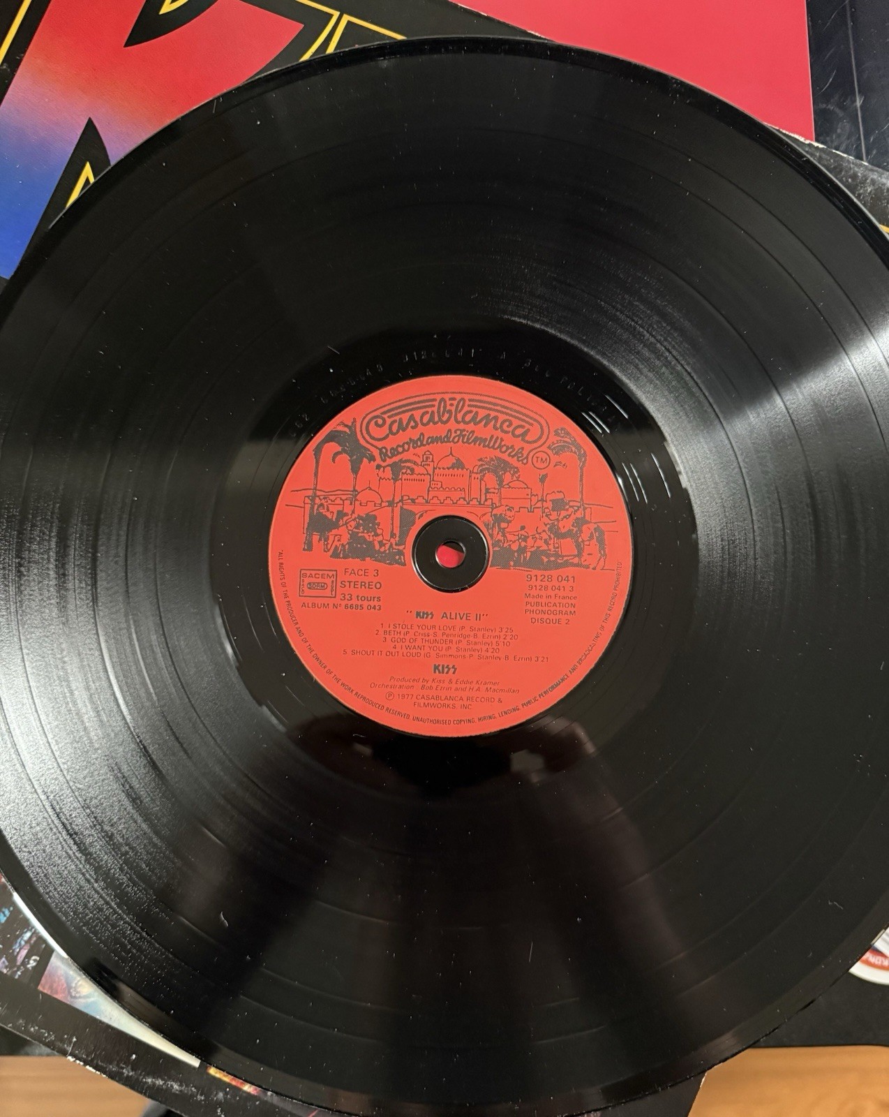 KISS ALIVE II FRENCH PRESS