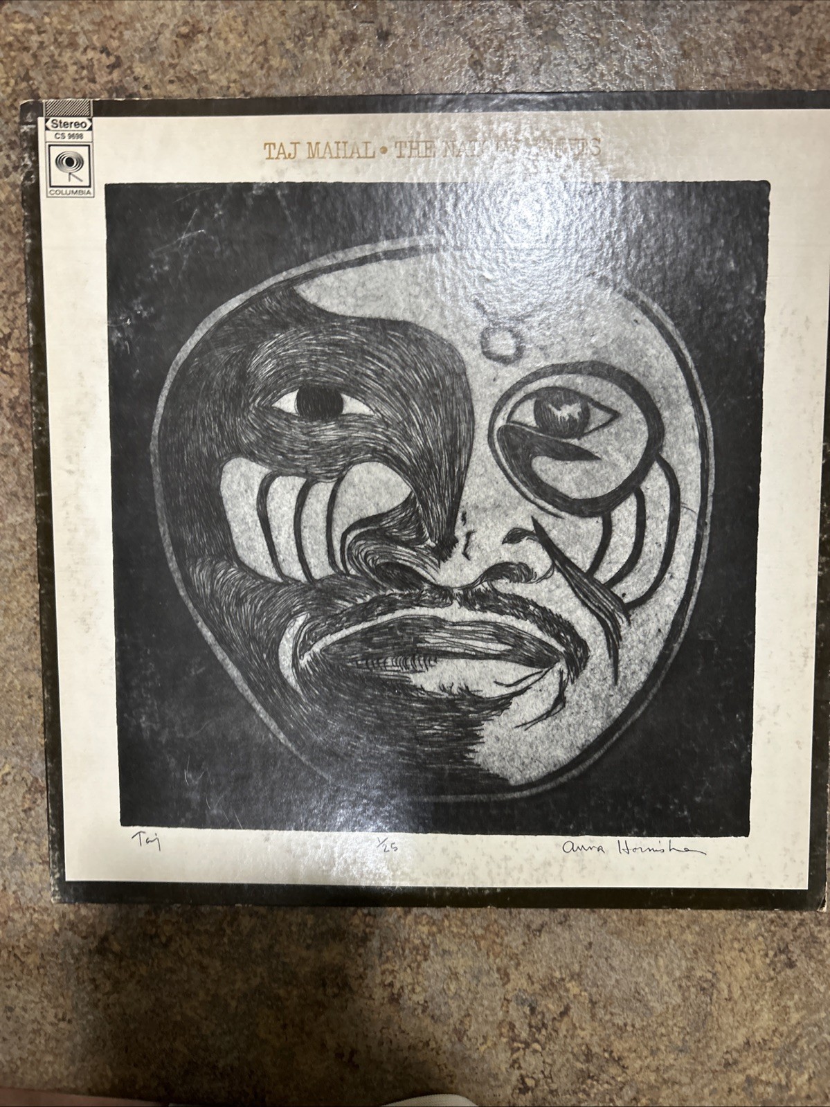 Taj Mahal Natch’l Blues CS-9698 Stereo Columbia 360 Vintage 1970 LP Vinyl EX-NM